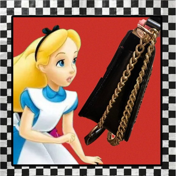 Black & White Checkered Chanel “Le Boy” Style Gold Champagne Swarovski Crystal - Picture 8 of 17